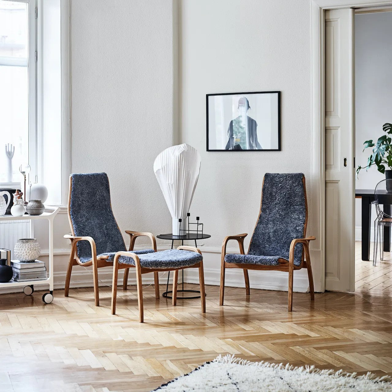 Lamino Easy Chair Walnut